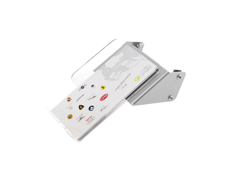 MonLines Zubehör Prospekthalter für DIN 1/3 A4 für SMS FH Standfuß MonLines Zubehör Prospekthalter für DIN 1/3 A4 für SMS FH Standfuß