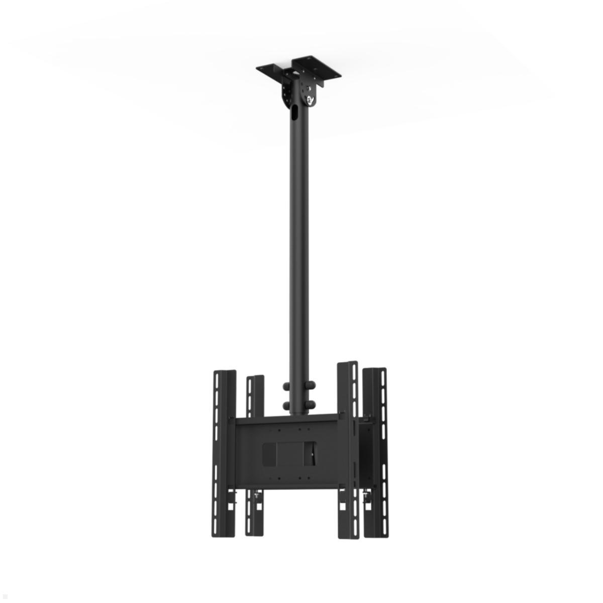 SMS Func Ceiling LP Dual Monitor Deckenhalterung quer/hoch, schwarz (02-115-1) SMS Func Ceiling LP Dual Monitor Deckenhalterung quer/hoch, schwarz (02-115-1)