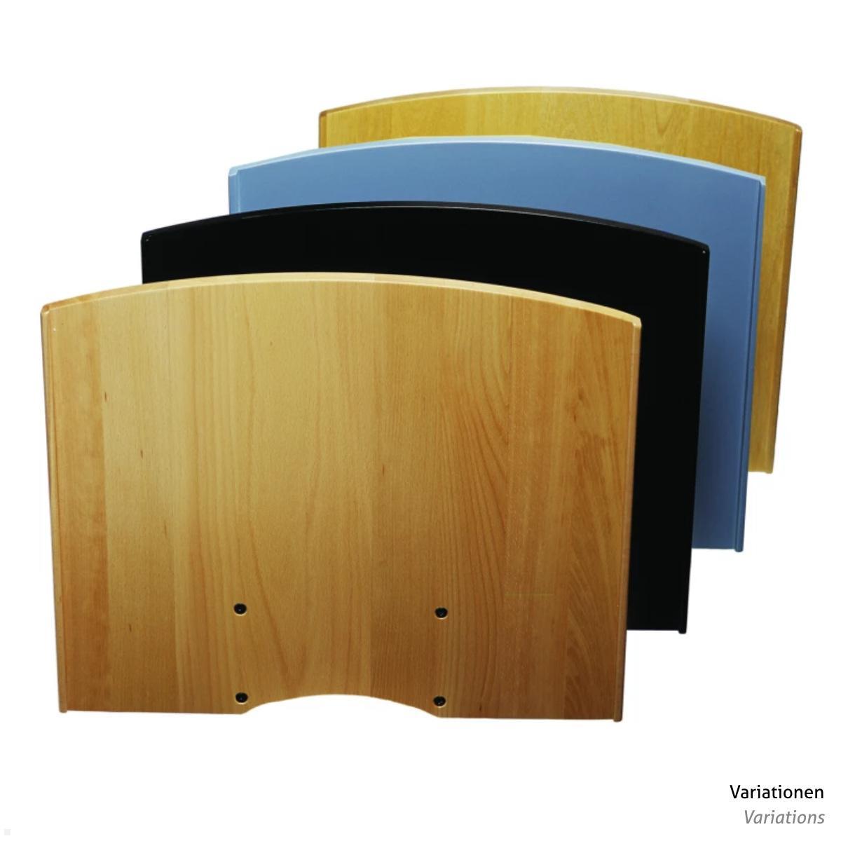 SMS Zubehör Icon Flat shelf M/L Ablage Board für Bodenständer (FS040001-P0), schwarz SMS Zubehör Icon Flat shelf M/L Ablage Board für Bodenständer (FS040001-P0), schwarz