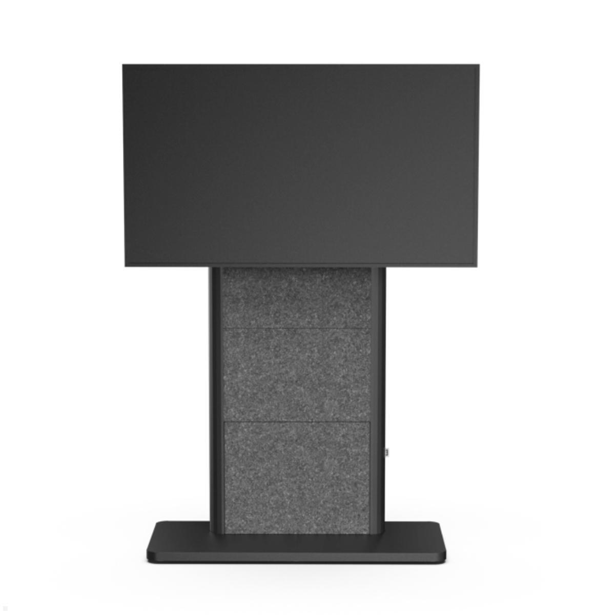 SMS EVER620 Monitorständer bis 98 Zoll, Beispielansicht mit Monitor SMS EVER620 Monitorständer bis 98 Zoll, Beispielansicht mit Monitor
