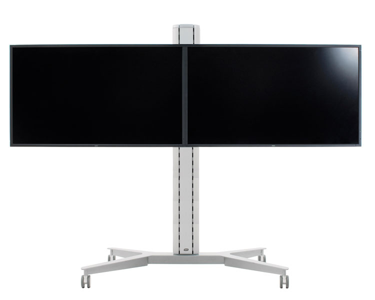 SMS Flatscreen X FH M 1455 mobiler Monitorständer für zwei Bildschirme (PD032010-P0)