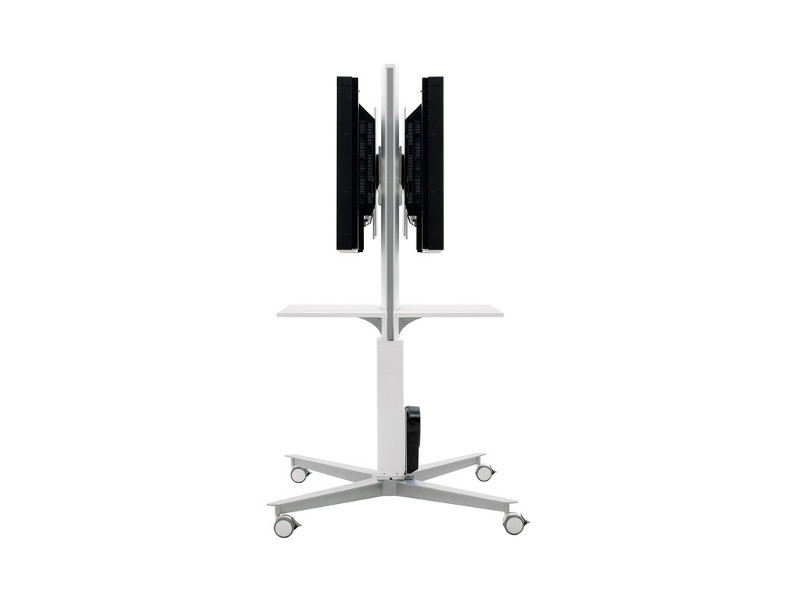 SMS Flat X FH MD 1955 fahrbarer Monitorständer Rücken an Rücken (PD033002-P0)