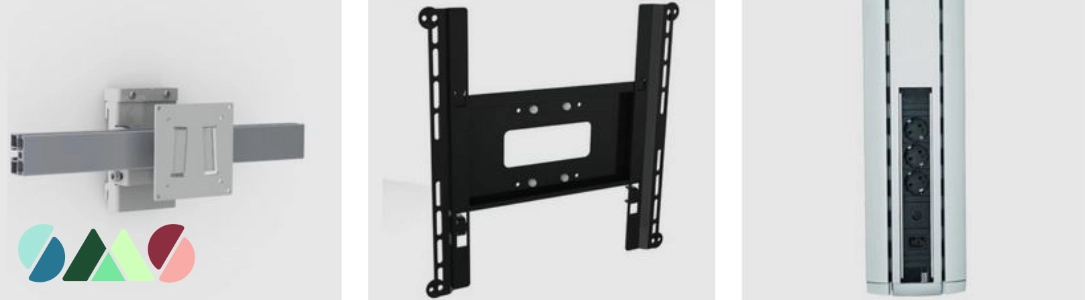 Accessoires Soundbarhalter / PC Halterung / Prospekthalter Accessoires Soundbarhalter / PC Halterung / Prospekthalter