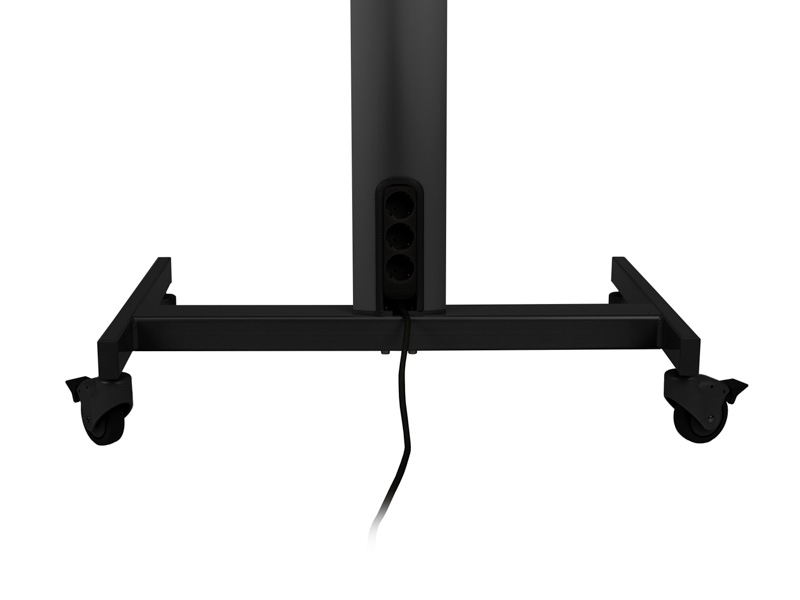 SMS Flatscreen FH MT 1450 mobiler Monitorständer schwarz (PL031022EU-P0) mit Rollen