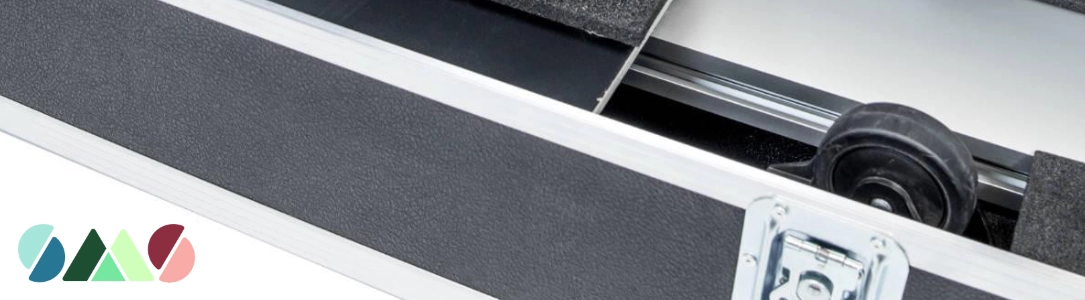 Monitorständer für Messen / Präsentationen bis 70 Zoll, teilbar Monitorständer für Messen / Präsentationen bis 70 Zoll, teilbar