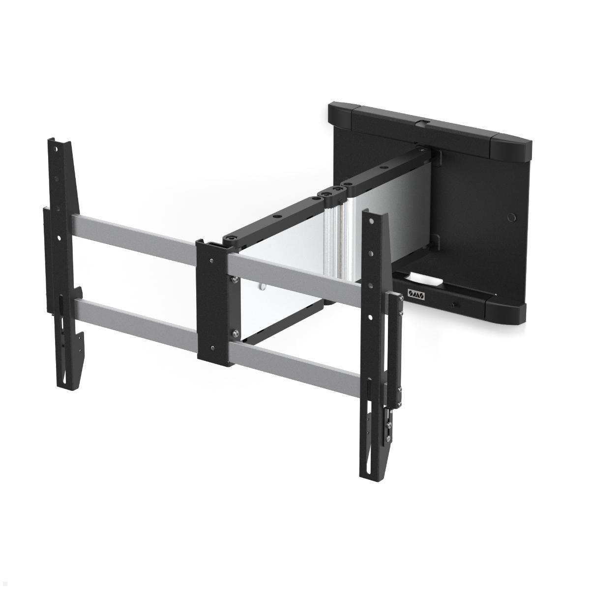 SMS ICON 3D Large TV Wandhalter schwenkbar (14-001-5), silber/schwarz SMS ICON 3D Large TV Wandhalter schwenkbar (14-001-5), silber/schwarz